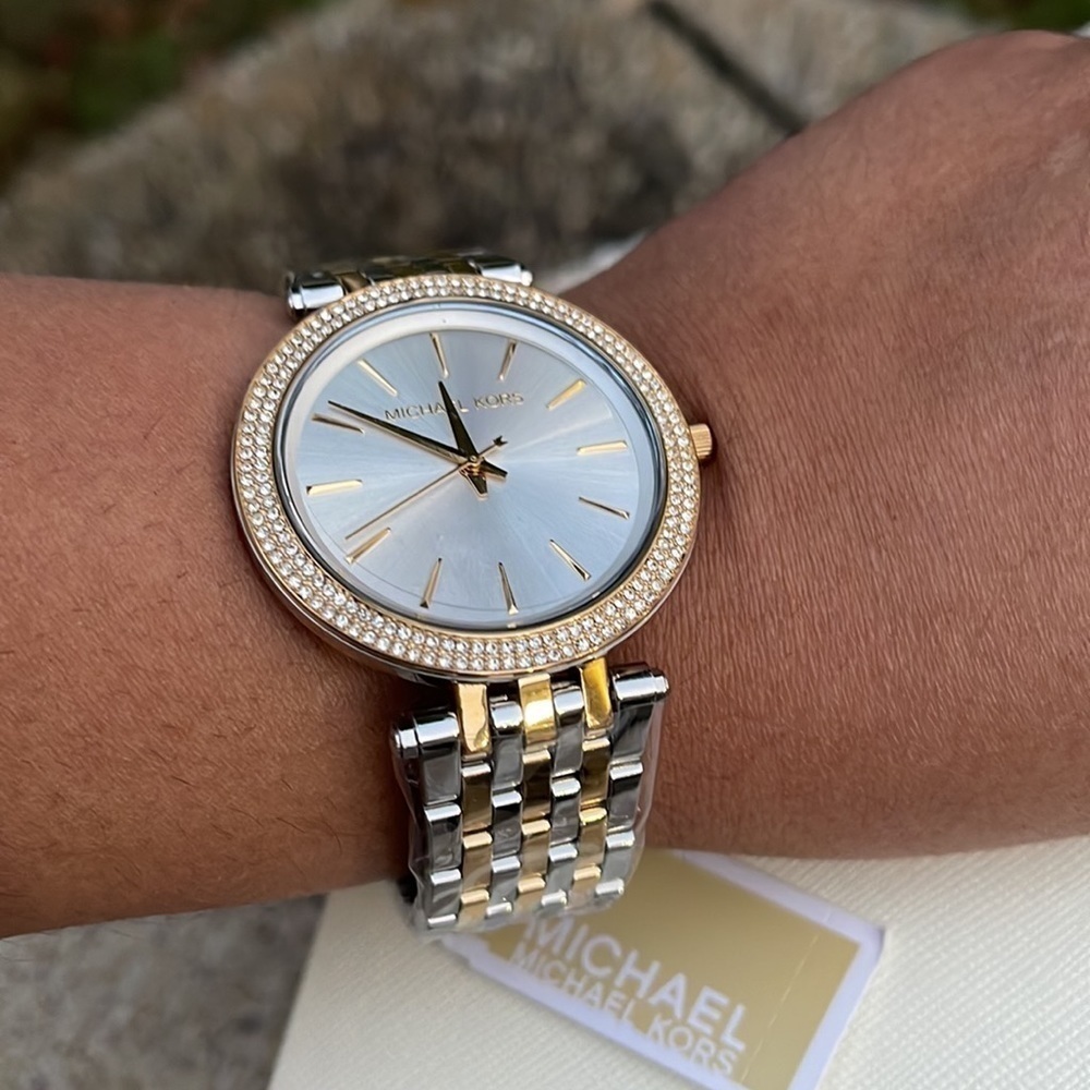 MICHAEL KORS Women's Two - Tone Bracelet Watch , 39mm - Picture 7 of 10